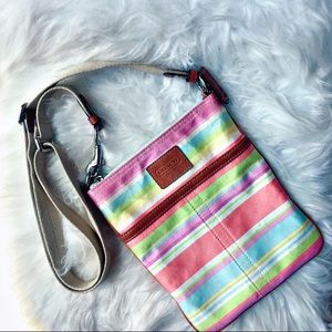 Multicolored Coach Crossbody Bag